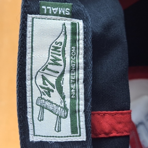 Georgia Bulldogs raised embroidered spellout black & red SM casual fitted hat - Picture 7 of 7